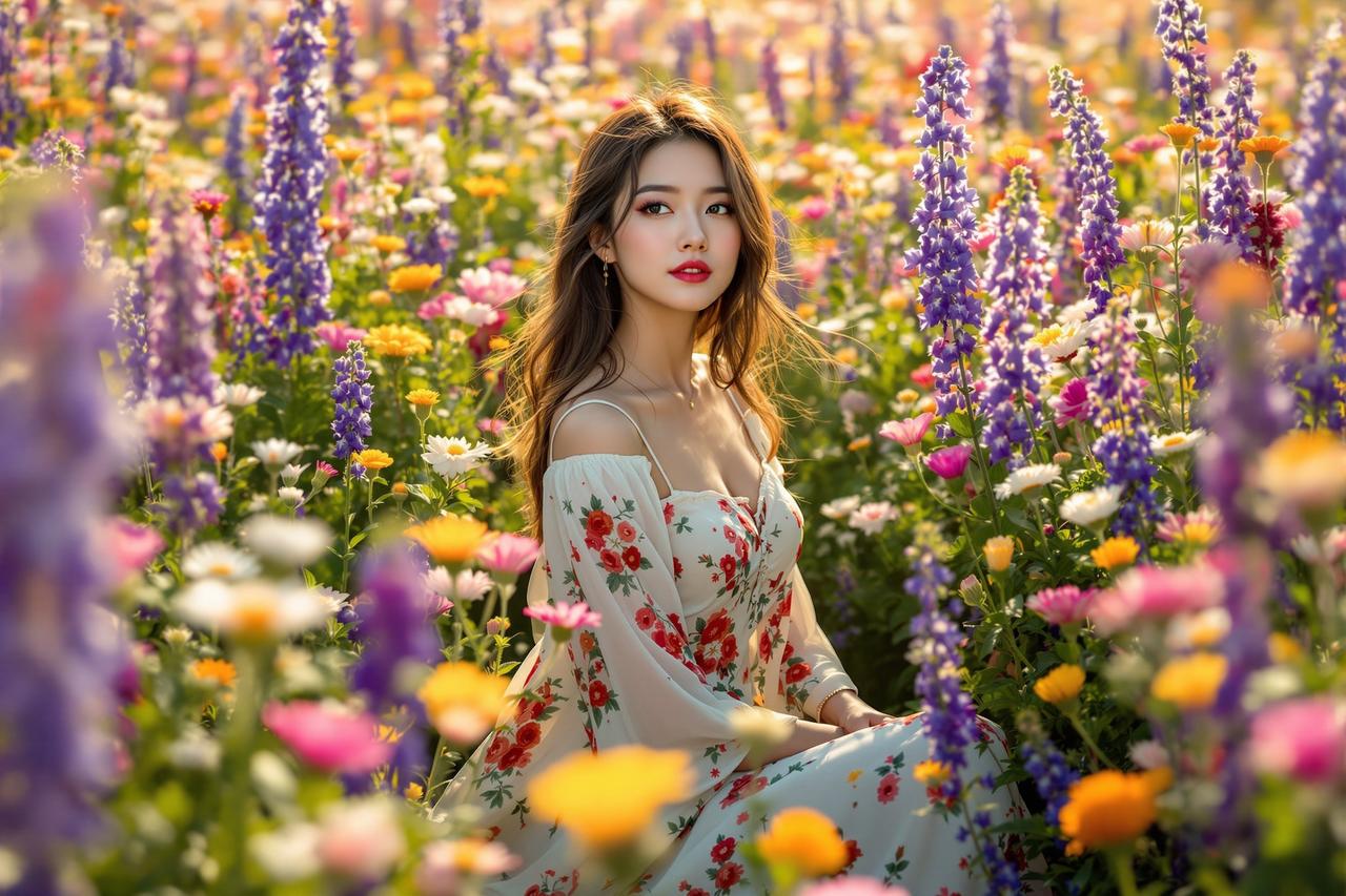 花间游 - 陈梦琪 - 性感美女写真高清原片高清大图