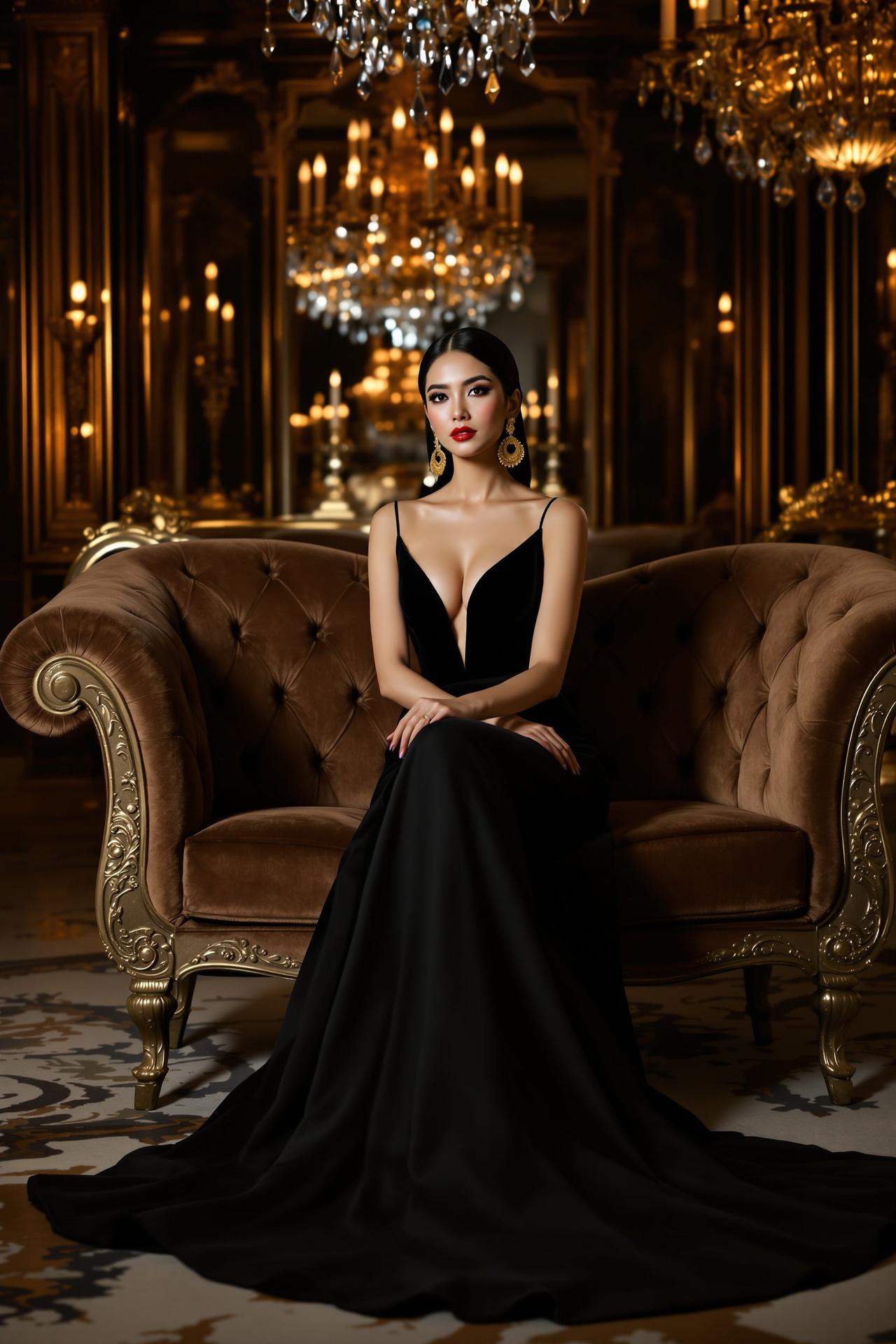 黑金晚宴 - 苏婉清 - 性感美女写真模特作品集